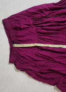 Beautiful Rani Pink Ethnic Skirt