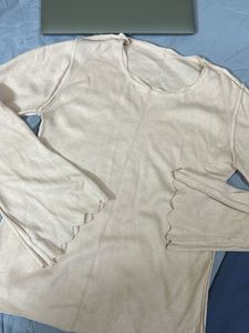 Ribbed Long Sleeve Top
