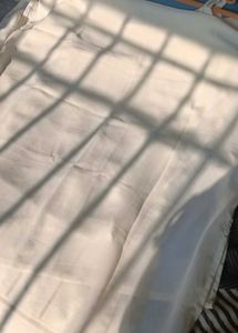 Elegant White Chikankari Dress Material