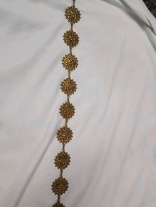 Ornate Golden Ethnic Waist Chain