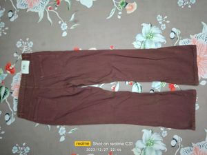 Brown Flare Jeans - Y2K Style