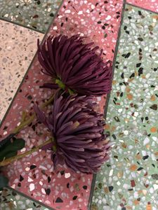 Sale!!Set of 2 Purple Artificial Flower