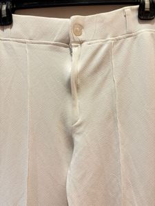 Classic White Flare Pants