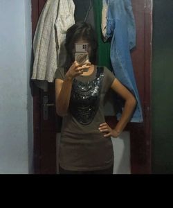 Imported Embellished vintage Top