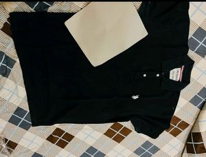 Cargo Track And Black Tshirt Combo