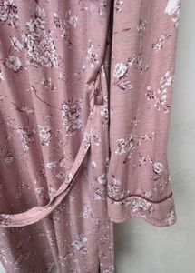 Floral Print Robe