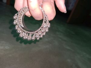 Set Of 3 Beautiful Silver Earings🤍🤍🤍