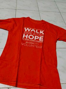 Volunteer Lung Cancer Awareness T-Shirt