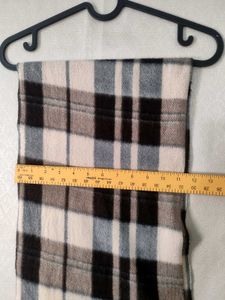 Cozy Plaid Muffler for Winter