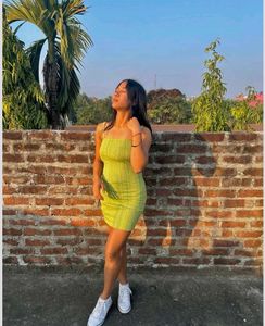 newme Chic Textured Knit Mini Dress