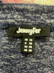Jennyfer Blue Marled Knit Top