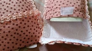 "Stylish Indian Cotton Remote Cover Combo: Set of 3 - Solid Pattern"