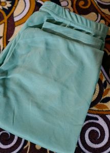 "Mint Green Tree Print Gown"