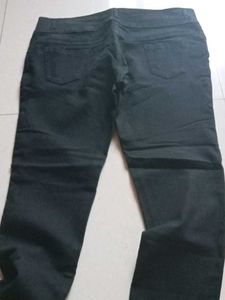 Comfort Lady Black Denim Jeans..Mew