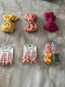 Cute bow Hair Clips Set