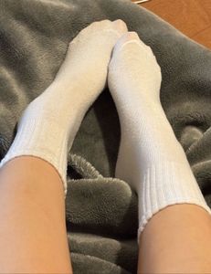 comfy white socks