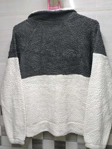 Cozy Teddy Fleece Pullover Sweater