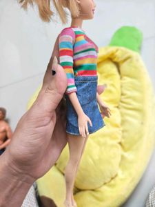 Barbie Doll with Rainbow Top