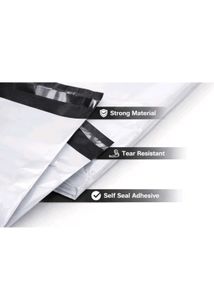 Disposable Plastic Air Tight Pouch (Gey Pack of 10