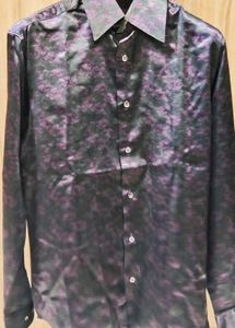 Stylish Parx silk Shirt beautiful floral print