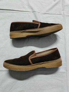 Brown Slip-on Shoes