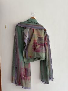 Abstract Print Dress material
