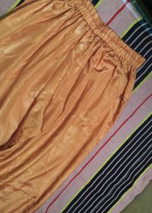 Embroidered Orange Kurta set