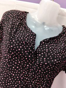 Chic Polka Dot Mini Dress