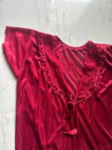 Elegant Red Lingerie Set