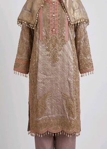 Embellished Kurta Set with Dupatta