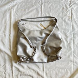 Chic Metallic Shoulder Bag