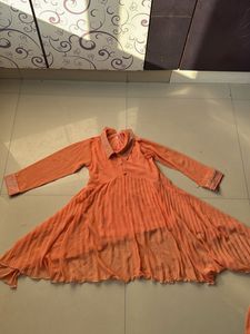 Beautiful Orange Kurta Set