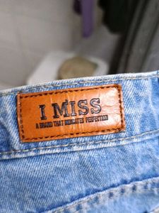 Distressed Denim Shorts