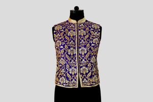 Elegant Kurta Set with Jacket &amp; Dupatta