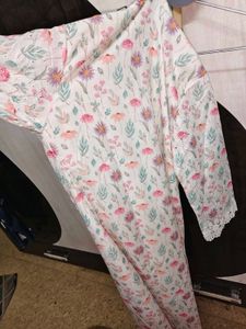 With Discount 10% Chicken Kurti Floral Print