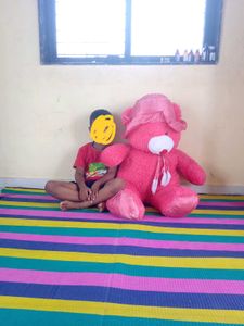 Giant Pink Teddy Bear
