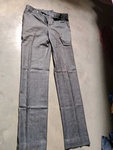 combo of 2 men's Grey Formal Trousers