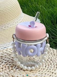 Brand New Lavender Cute Sippy Cup Bottle