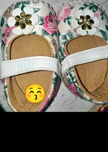 Floral Baby Shoes