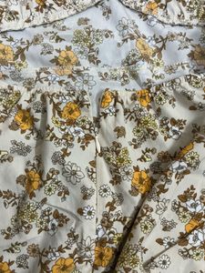 FOREVER 21 Floral Print Midi Dress with Spaghetti