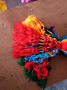 Vibrant Multicolored Tassel Set