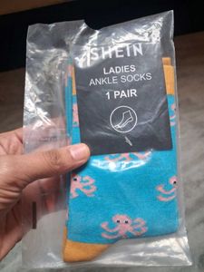 Cute Octopus Print Socks