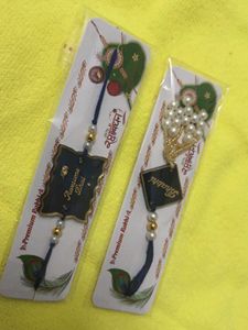 very beautiful bhaiya bhabhi Rakhi set
