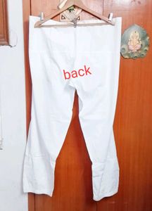 Brand new White Cotton Palazzos chikankari salwar