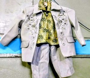 Boys Festive Outfit Coat Suit