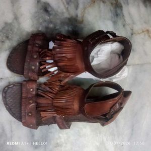 🥳offer🥳Boho Fringe Gladiator Sandals
