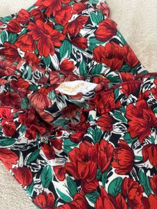Large Size Berrylush Printed Jumpsuit