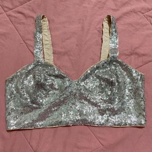 Hnm Sequin Top
