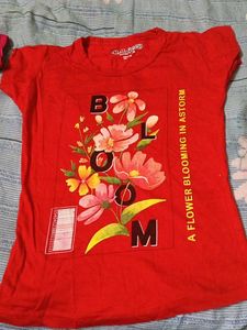 Set of 2 Graphic Print T-Shirts