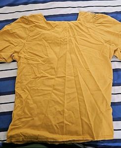 Korean Mustard Color Top